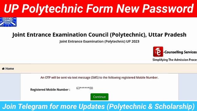 polytechnic forgot password / polytechnic ka password bhul gaye to kya kare / polytechnic password смотреть онлайн