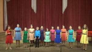 ВОКАЛЬНО-ХОРОВОЙ АНСАМБЛЬ "ПАЛИТРА" - "В НОЧЬ УХОДИТ ЭТОТ ВЕЧЕР"