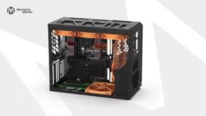 New Chassis-C34Pro Dual 360 AIO&ATX PSU&E-ATX MB Mechanic Master