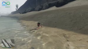 Секретные места в GTA 5 - Плаваем под Картой