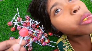 Asmr Lollipop Mixed Candy | Eating Sweets Lollipop with Fun #06