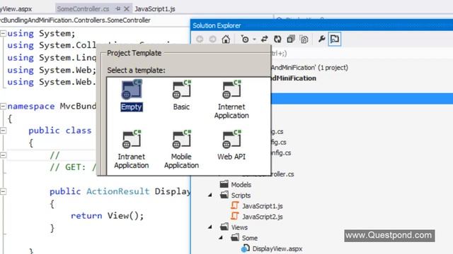 Lecture 35: Explain Bundling Minification |  Asp.Net MVC Tutorial For Beginner | Ahmad Creation