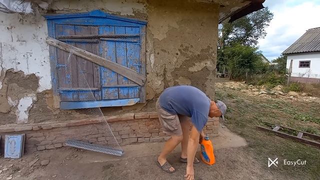 ШТУКАТУРКА СТАРОЇ ХАТИ З САМАНА БЕЗ МАЯКІВ! ШТУКАТУРКА ГЛИНЯНОЇ ХАТИ БЕЗ НАВИКІВ ШТУКАТУРЩИКА! ПРАЦ смотреть онлайн