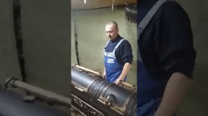 Мангал-пушка из газовых баллонов