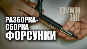 Полная, подробная разборка- сборка форсунки Denso Common Rail Ниссан Патфайндер