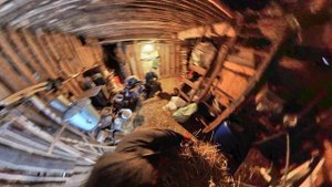 Зимнее поение кроликов. Как добыть овёс зимой в деревне.