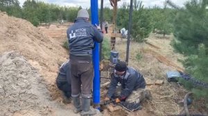 Бурение скважины в Рязанской области