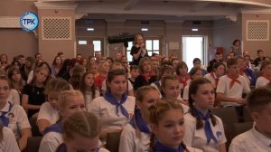 Члены экипажа АПЛ «Новомосковск» поговорили со школьниками