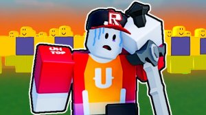 UH VS 50 РАЗЬЯРЁННЫХ ОХОТНИКОВ  в  BedWars ROBLOX