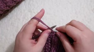 Шарф воротник спицами. Теплый и удобный .Мастер класс