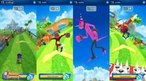 Sonic Dash - All Playable Bosses vs Movie Eggman Zazz Eggman vs Sonic EXE - All 61 Characters Mod