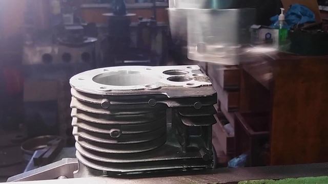 Восстановление клапанов и плоскости цилиндра бензиновой газонокосилки