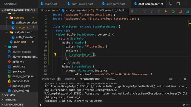 15  Finishing Authentication & Logout