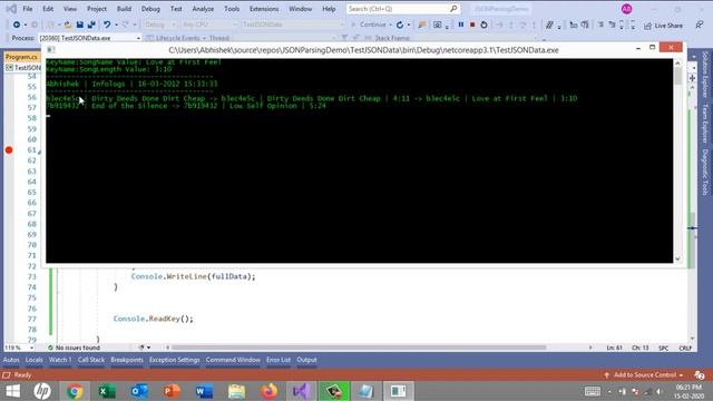 How to use Dynamic JSON Parsing in ASP NET Core Web API | Infologs