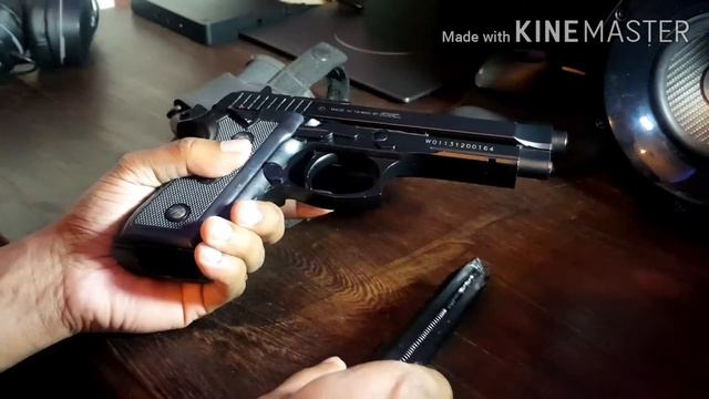 KWC AirGun CO2 powered M92 / Beretta PT99 (4.5mm) Review смотреть онлайн