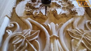 ЧПУ#6 Фрезеровка филёнки с резьбой