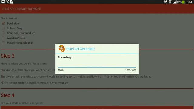 Pixel art за 2 мин майнкрафт пе 0.11.0 смотреть онлайн