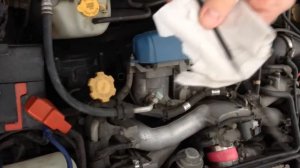 Как проверить уровень масла в двигателе субару