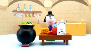 Daisy & Poppy's Magic Fun Trail Ben and Holly Toys Characters 3d Figures Stop Motion Animation