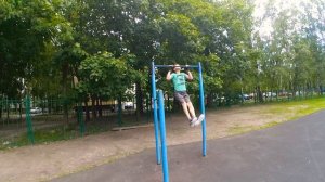 Мои подтягивания в 13  лет!