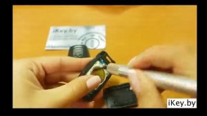 Замена батарейки в пульте Мазда 2, 3, 6, 626, RX-8,  МПВ change the battery