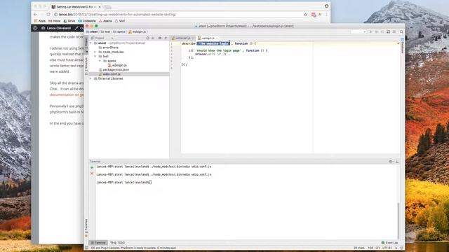 Automated Web Testing : Basic WebdriverIO and Mocha Reporting