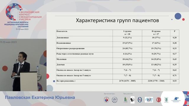 дисфункция сердца новоржден с инфекцией Павловская Е.Ю. смотреть онлайн