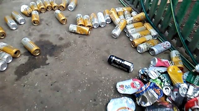 Три способа прессования алюминиевой банки смотреть онлайн