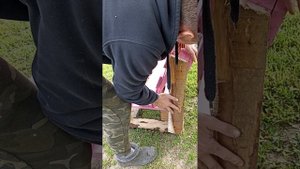 Садовая скамья из двух поддонов.