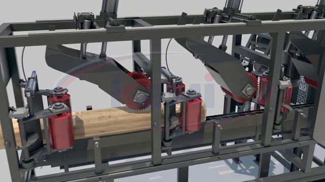 Брусовальный двухвальный станок с брусоотделителем KRAFTER 2.0