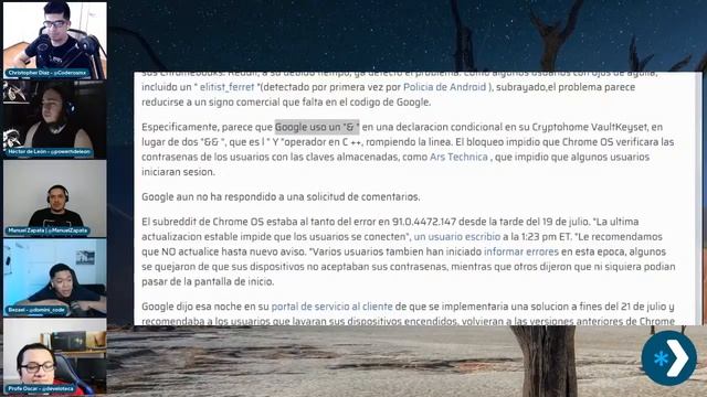 Null Pointer Exception Live | 31 de julio, 08:00 hrs смотреть онлайн