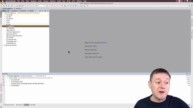 Download Flutter project from GitHub using AndroidStudio