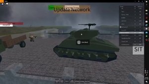 playing realistic ww2 tank simulator ( IN ROBLOX )