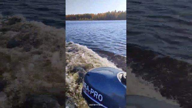 Обкатка лодочного мотора