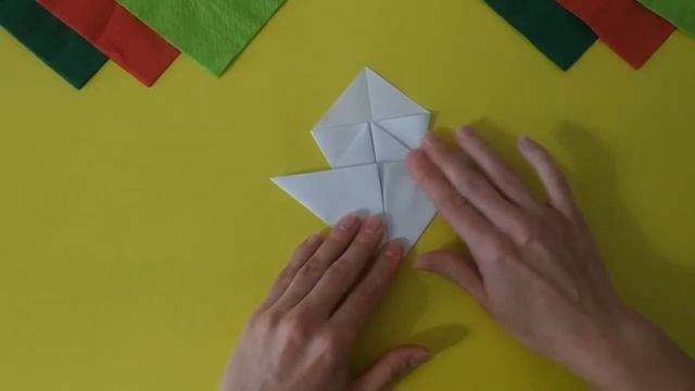 Mushroom made of paper....Гриб из бумаги. смотреть онлайн