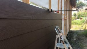 Монтаж Фиброцементного Сайдинга DECOVER. Цвет Mokko.