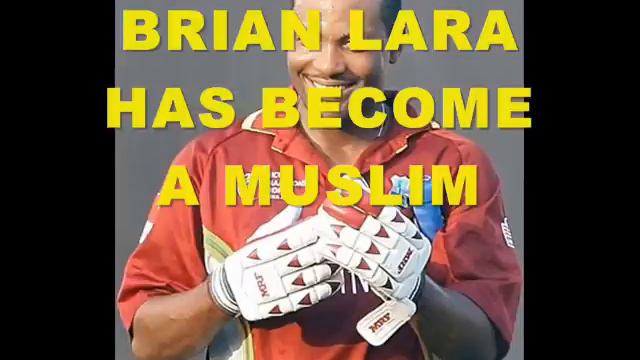 brian lara cover to isalm from young indrilians maggona