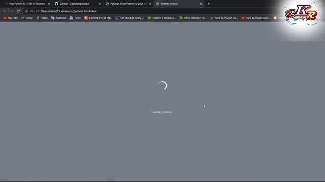 Now the Magic Begins For Python Lovers ❤️| Easily Run Python in HTML Code | PyScript Tutorial