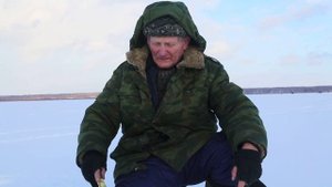 Зимняя рыбалка, озеро Большой Берчикуль