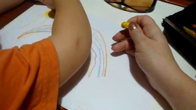 детское творчество рисуем и повторяем, запоминаем цвета смотреть онлайн