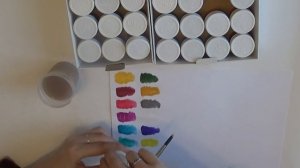 БЮДЖЕТНАЯ ГУАШЬ "ГАММА" 21 ЦВЕТ. ОБЗОР