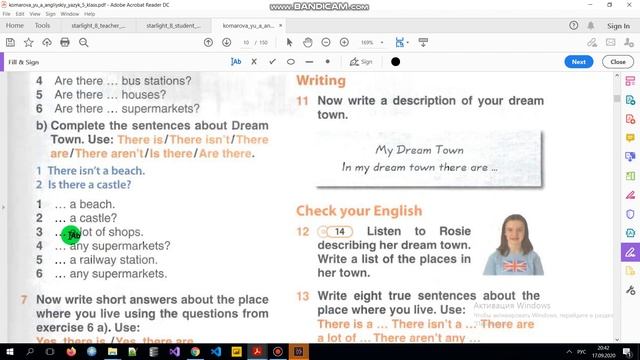 Учебник Английский язык 5 класс Комарова . Урок 3 смотреть онлайн