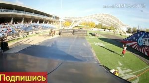 Крутые трюки на самокате под музыку часть 1 новая рубрика.