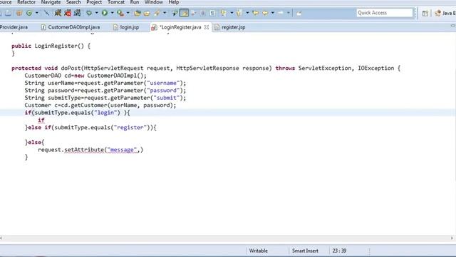 Login & Registration using JSP , Servlet & SQL [ Part 2] смотреть онлайн
