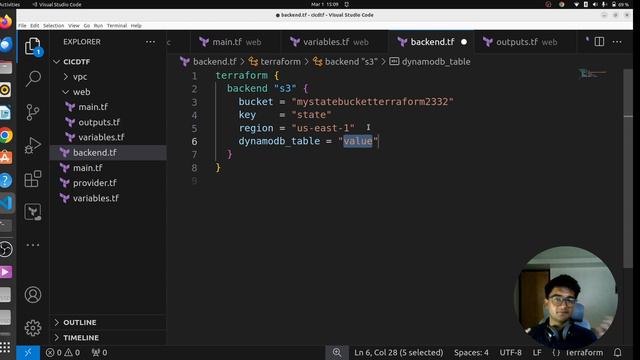 DevOps Project - Automate deploying to AWS using Terraform with GitLab CICD pipeline