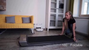 Складная беговая дорожка