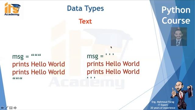 Python Fundamental Course - Basic Syntax - part 1