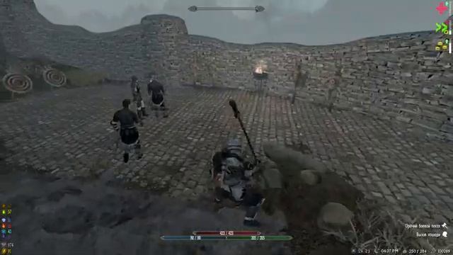 Skyrim  NoDeath(RFAB 8.4,100\100) #11 Фармим опыт
