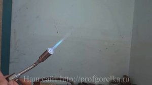 Газовая горелка ГП 1 с тремя насадками