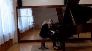 В.А.Моцарт, Соната №14  до-минор (К.457);   (W.A.Mozart, Sonate №14 (c-moll), К.457, molto allegro)